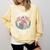 Just A Girl Who Loves Dragons And Books Fantasy Reader Comfort Colors Sweatshirt Blue Spruce