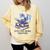 Just One More Chapter Book Dragon Reading Book Lover Bookish Comfort Colors Sweatshirt Blue Spruce
