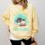 I Just Want To Read Books And Pet Cats Cat Book Lovers Comfort Colors Sweatshirt Blue Spruce