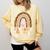 Leopard Teacher Wild About Reading Books Reader Librarian Comfort Colors Sweatshirt Blue Spruce