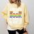 LGBTQ Quote Live Life Like A Banned Rainbow Book Comfort Colors Sweatshirt Blue Spruce