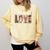 Librarian Reader Books Valentine Teacher Valentines Teach Comfort Colors Sweatshirt Blue Spruce