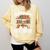 Librarian Reading Books Lover Library Comfort Colors Sweatshirt Blue Spruce