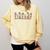 Library Book Lover School Librarian Reading Floral For Women Comfort Colors Sweatshirt Blue Spruce