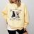 Life Better With 2 Cats Books Kitten Kitty Women Girls Kids Comfort Colors Sweatshirt Blue Spruce
