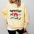 Life Is Better Around The Farm Nostalgia Trendy Comfort Colors Sweatshirt Blue Spruce