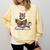 Life Is Better With Cats Coffee Books Cat Reading Book Comfort Colors Sweatshirt Blue Spruce