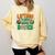 Lifting To Hold More Books Weightlifting Workout Gym Lover Comfort Colors Sweatshirt Blue Spruce