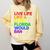 Live Life Like A Book Florida Would Ban LGBTQ Pride Equality Comfort Colors Sweatshirt Blue Spruce
