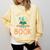Take a Look It's In a Book Reading Teacher Book Lover Comfort Colors Sweatshirt Blue Spruce