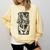 Lost In a Book Comfort Colors Sweatshirt Blue Spruce
