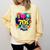 I Love The 70s Retro Cassette Roller Vinyl Nostalgia Vibes Premium Tri-Blend Comfort Colors Sweatshirt Blue Spruce