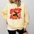 Marvel Spider-Man Peter Parker Comic Book Letter Logo Comfort Colors Sweatshirt Blue Spruce