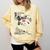 Mean Girls Burn Book Cover Art Comfort Colors Sweatshirt Blue Spruce