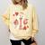 Modern Queen Of Hearts Book Lover Reading Novels Romantasy Comfort Colors Sweatshirt Blue Spruce