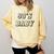 Nineties Era Nostalgia Lover Retro Born 90s Baby Vibes Comfort Colors Sweatshirt Blue Spruce