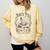 North Pole Book Club Christmas Xmas Hot Cocoa Bookish Comfort Colors Sweatshirt Blue Spruce