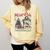 North Pole Book Club Book Lover Bookish Bookworm Christmas Comfort Colors Sweatshirt Blue Spruce