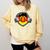 Nostalgia Chest Flag GDR Comfort Colors Sweatshirt Blue Spruce