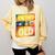 Im This Old Retro 80s 90s VHS Cassette Floppy Disk Nostalgia Comfort Colors Sweatshirt Blue Spruce