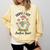Oops I Got Another Book Cute Goose Librarian Reading Teacher Comfort Colors Sweatshirt Blue Spruce