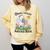 Oops I Bought Another Book Duck Sunshine Comfort Colors Sweatshirt Blue Spruce