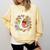 Oops I Bought Another Book Goose Reader Comfort Colors Sweatshirt Blue Spruce