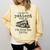 Please Be Patient With Me I'm From The 1900s Aged Train Comfort Colors Sweatshirt Blue Spruce