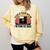 Please Be Patient With Me I'm From The 1900s Floppy Disk Comfort Colors Sweatshirt Blue Spruce