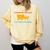 Please Be Patient I'm From The 1900s Millennial Humor Retro Comfort Colors Sweatshirt Blue Spruce