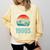 Please Be Patient With Me I'm From The 1900s Music Premium Comfort Colors Sweatshirt Blue Spruce