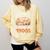 Please Be Patient With Me I'm From The 1900s Old Comfort Colors Sweatshirt Blue Spruce