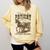 Please Be Patient With Me I'm From The 1900s Graphic Premium Comfort Colors Sweatshirt Blue Spruce