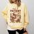 Please Be Patient With Me I'm From The 1900s Quote Comfort Colors Sweatshirt Blue Spruce