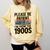 Please Be Patient I'm From The 1900s Retro Computer Premium Comfort Colors Sweatshirt Blue Spruce