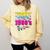 Please Be Patient With Me I'm From The 1900s Retro Vibes Comfort Colors Sweatshirt Blue Spruce