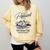 Please Be Patient With Me I'm From The 1900s Rustic Western Comfort Colors Sweatshirt Blue Spruce