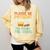 Please Be Patient With Me I'm From The 1900s Trendy Comfort Colors Sweatshirt Blue Spruce