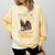 Please Be Patient With Mee I'm From The 1900s Minimalist Premium Comfort Colors Sweatshirt Blue Spruce