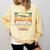 Please Be Patient-With Me I'm From The 1900s Retro Music Premium Comfort Colors Sweatshirt Blue Spruce