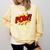 POW -Adults Kids Comic Book Cartoon Pop Art Novelty Sarcastic Comfort Colors Sweatshirt Blue Spruce POW -Adults Kids Comic Book Cartoon Pop Art Novelty Sarcastic Comfort Colors Sweatshirt Blue Spruce