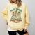 Pregnancy Announcement Book Lover Reveal Pregnant Comfort Colors Sweatshirt Blue Spruce