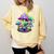 Psychedelic Alien Mushroom Nostalgia Groovy Vibe Hippie Comfort Colors Sweatshirt Blue Spruce Psychedelic Alien Mushroom Nostalgia Groovy Vibe Hippie Comfort Colors Sweatshirt Blue Spruce