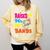 Raised On 90s Boy Bands Nostalgia Love Women Men Comfort Colors Sweatshirt Blue Spruce