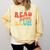 Read A Book Bruh Read Reading Librarian Boys Teen Kids Comfort Colors Sweatshirt Blue Spruce
