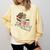 Read Books Drink Coffee For Women Comfort Colors Sweatshirt Blue Spruce