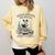Read Books Be Kind Stay Weird Skeleton Reading Book Lover Comfort Colors Sweatshirt Blue Spruce