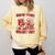 Read Your Heart Out Valentine Reading Book Girl Kid Teacher Comfort Colors Sweatshirt Blue Spruce