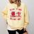 Read Your Heart Out Valentine Teacher Book Lover Comfort Colors Sweatshirt Blue Spruce
