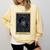 The Reader Tarot Card Mystic Dragon Book Magic Comfort Colors Sweatshirt Blue Spruce